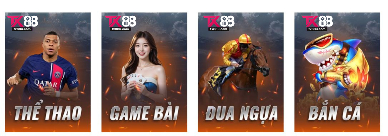 Game Slot - Bắn Cá - Xổ Số